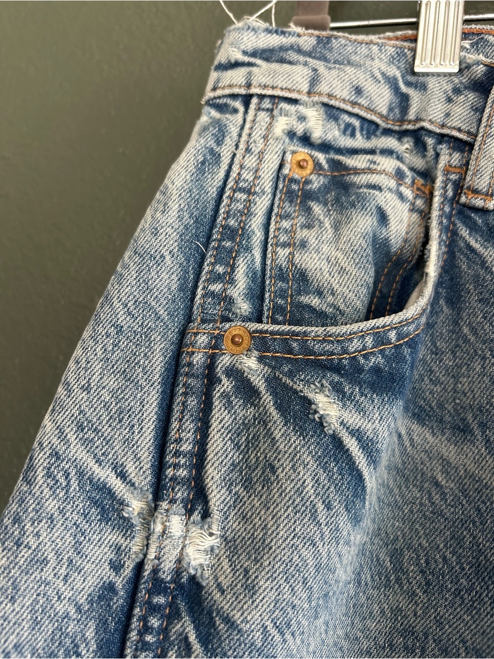 Free People x We The Free Good Luck Mid Rise Barrel Jeans - Picture 5 of 13